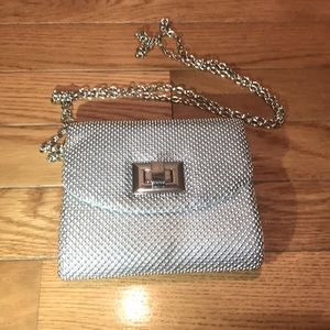 Silver Chain Crossbody purse